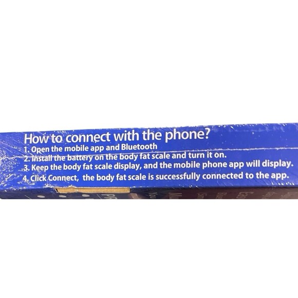 HEYAXA Bluetooth Smart Body Fat Scale - White - 400 lb capacity - Picture 7 of 7